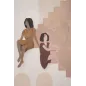 OBRAZ NA PŁÓTNIE LADY -B- 80X3,7X100 cm